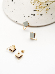 Eclisse square studs